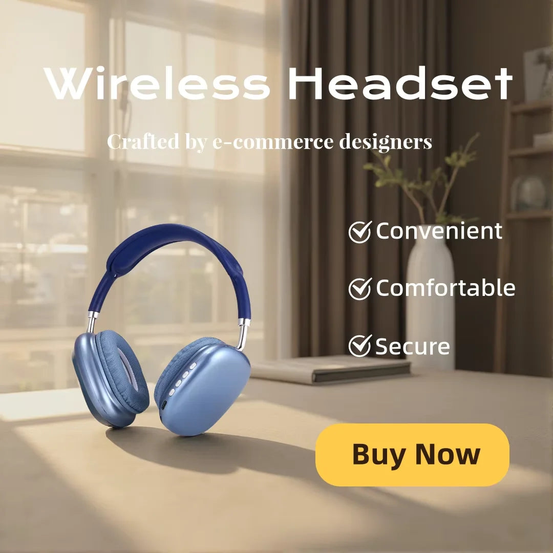 Wireless Head-mounted Sports Headphones HIFI-level Lossless Sound Quality High-quality Audio Headphones New Wireless Earplugs