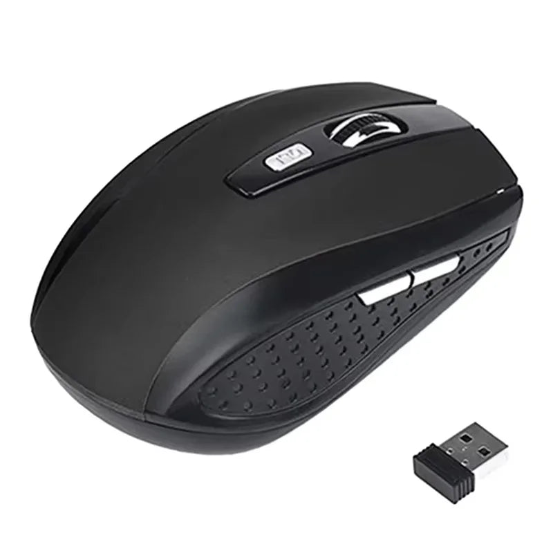 2.4G Wireless Mouse Silent Mouse Portable Charging Mobile Optical Office Mouse Adjustable DPI Level For Office Desktop Computer
