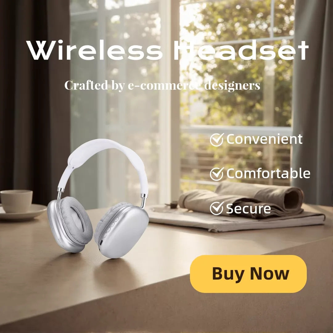 Wireless Head-mounted Sports Headphones HIFI-level Lossless Sound Quality High-quality Audio Headphones New Wireless Earplugs
