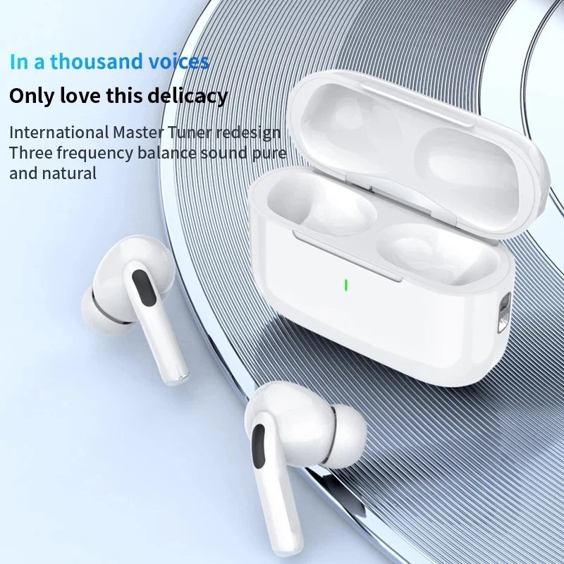 New Air Pro TWS Wireless Bluetooth Earphones Headphones In Ear Earbuds Stereo Sports Noise Cancelling Headset for IPhone Android