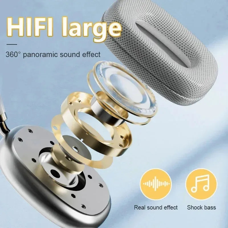 Wireless Head-mounted Sports Headphones HIFI-level Lossless Sound Quality High-quality Audio Headphones New Wireless Earplugs