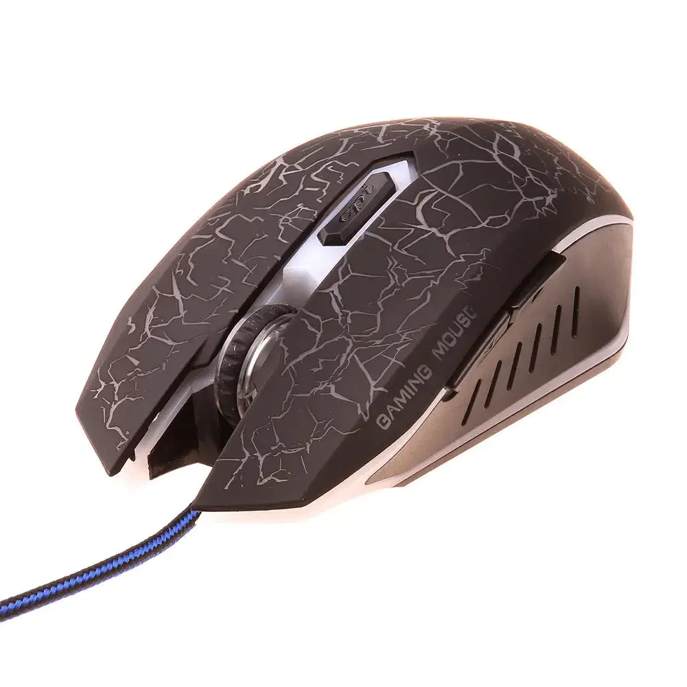 2400 DPI USB Wired Mouse Gaming Mouse LED Backlit Professional Gamer Mice Ergonomic Computer Mouse for PC Laptop Macbook
