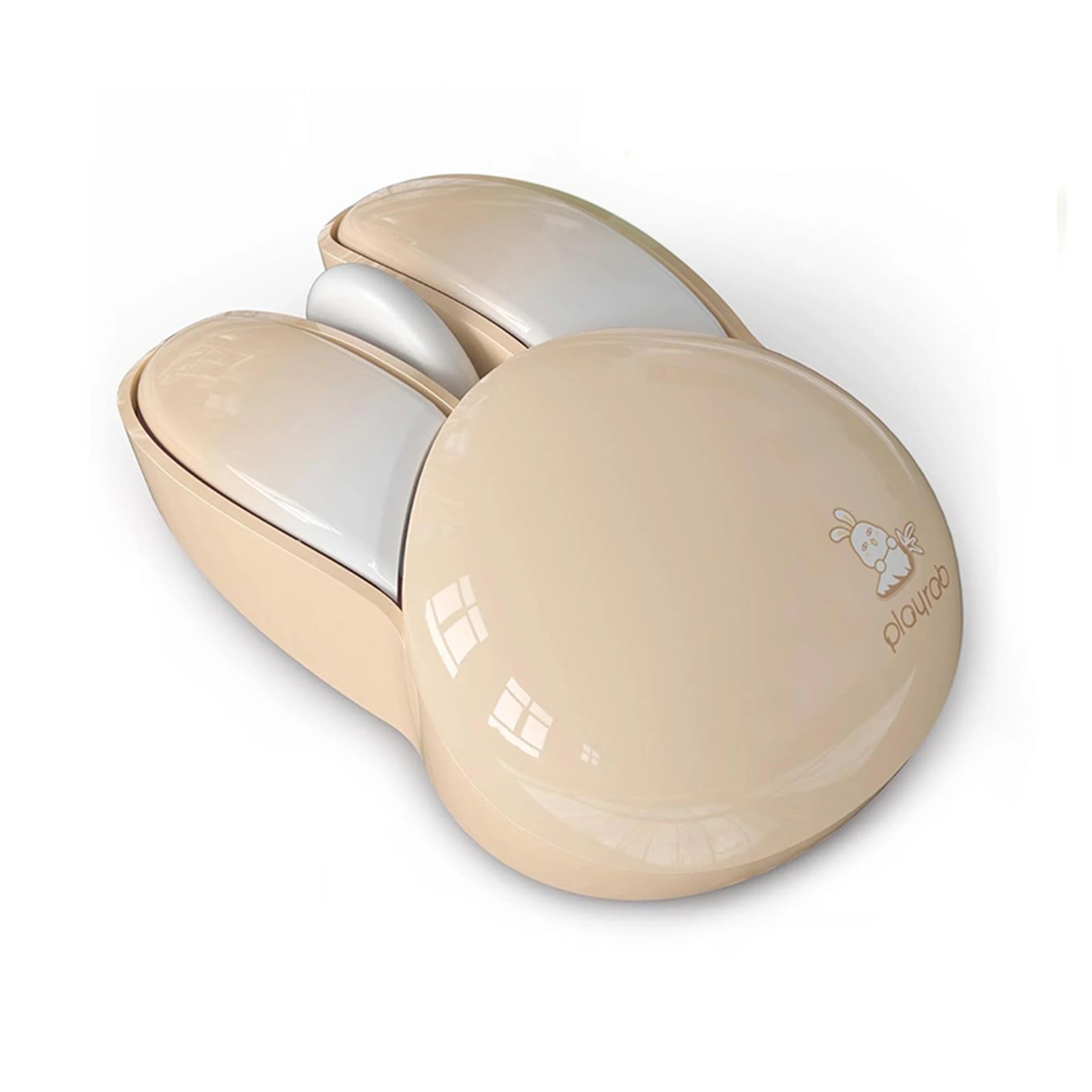 MOFii M6AG Pink Cute Bunny Wireless Mouse, Kawaii High-Design, 2.4G Plug & Play, Compatible with Office Laptops & Desktops