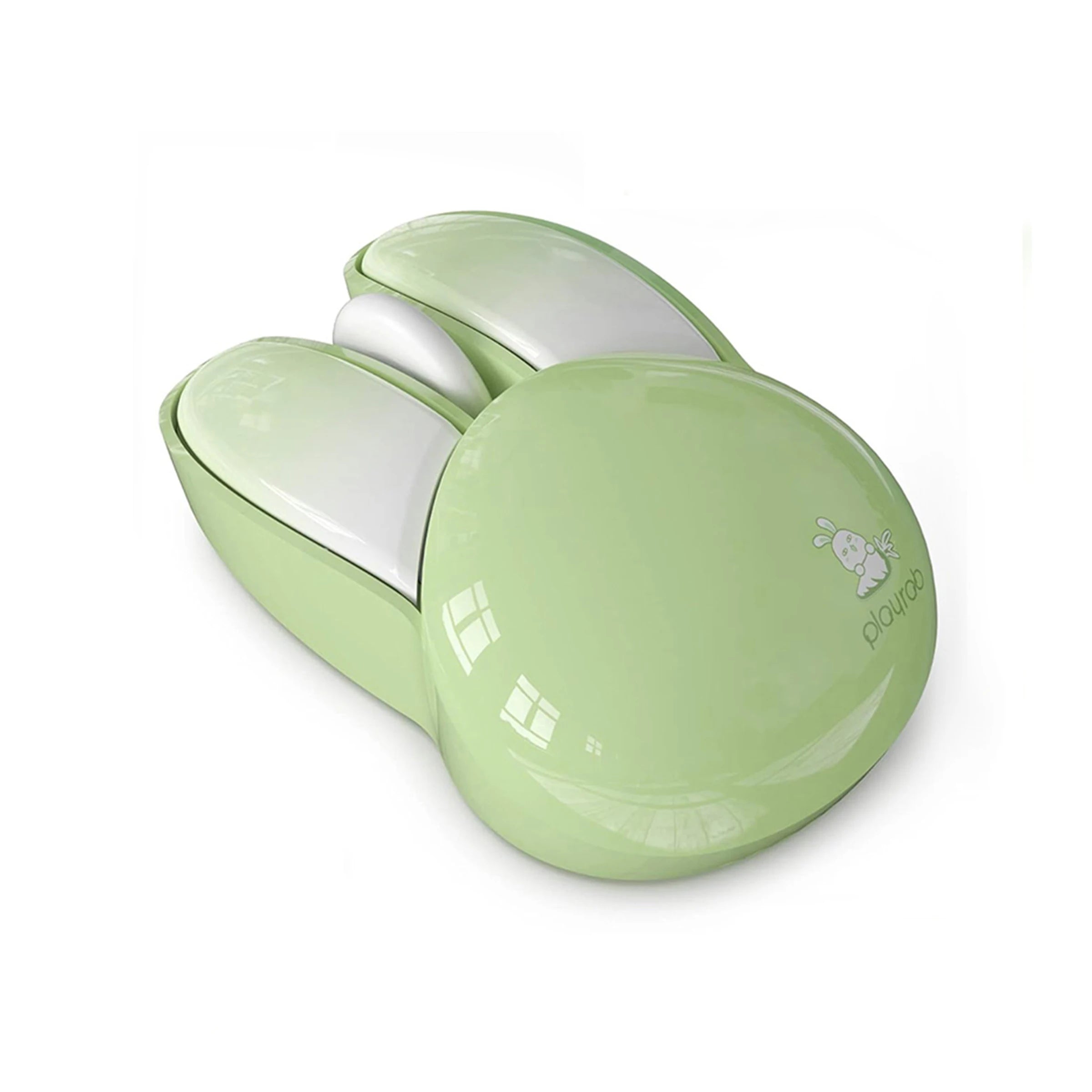 MOFii M6AG Pink Cute Bunny Wireless Mouse, Kawaii High-Design, 2.4G Plug & Play, Compatible with Office Laptops & Desktops