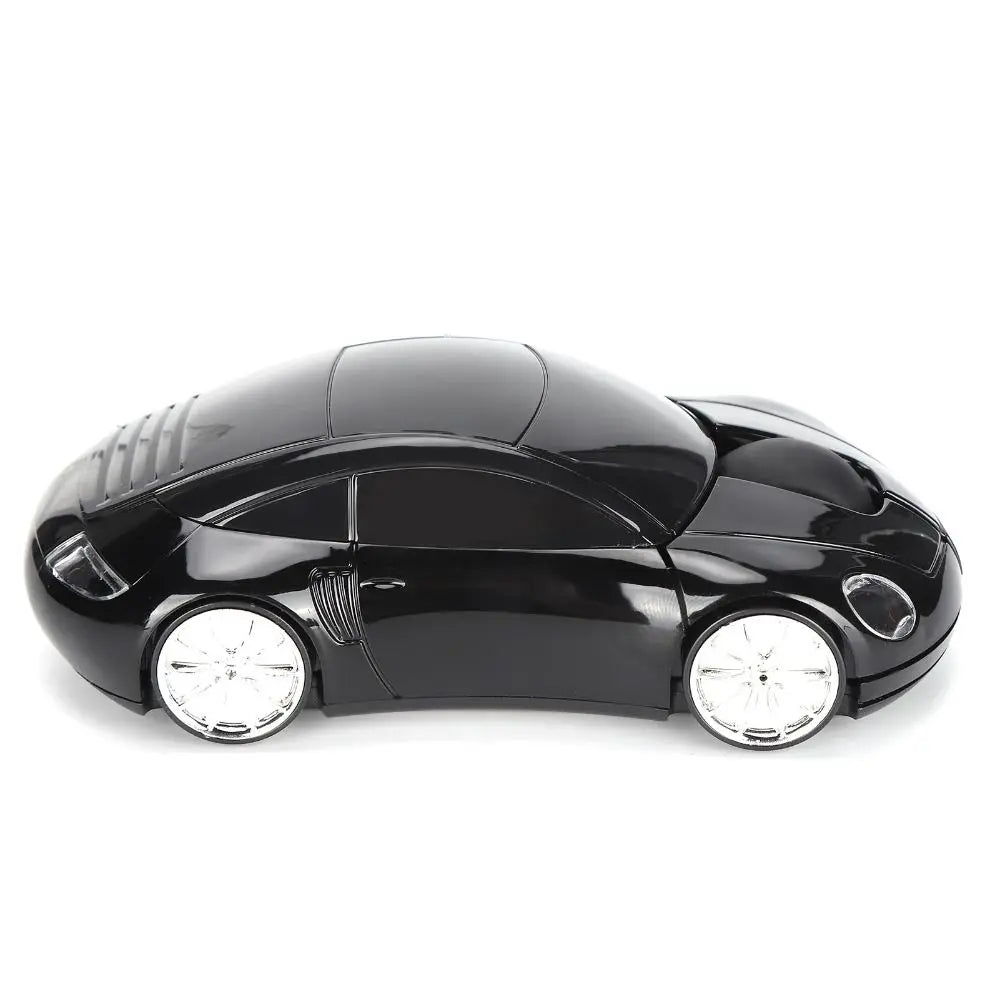 Funny 2.4G Car Shaped Mouse Blue/Red/Pink/Black LED Light Laptop Mouse Portable Optical Mouse Gaming Setup