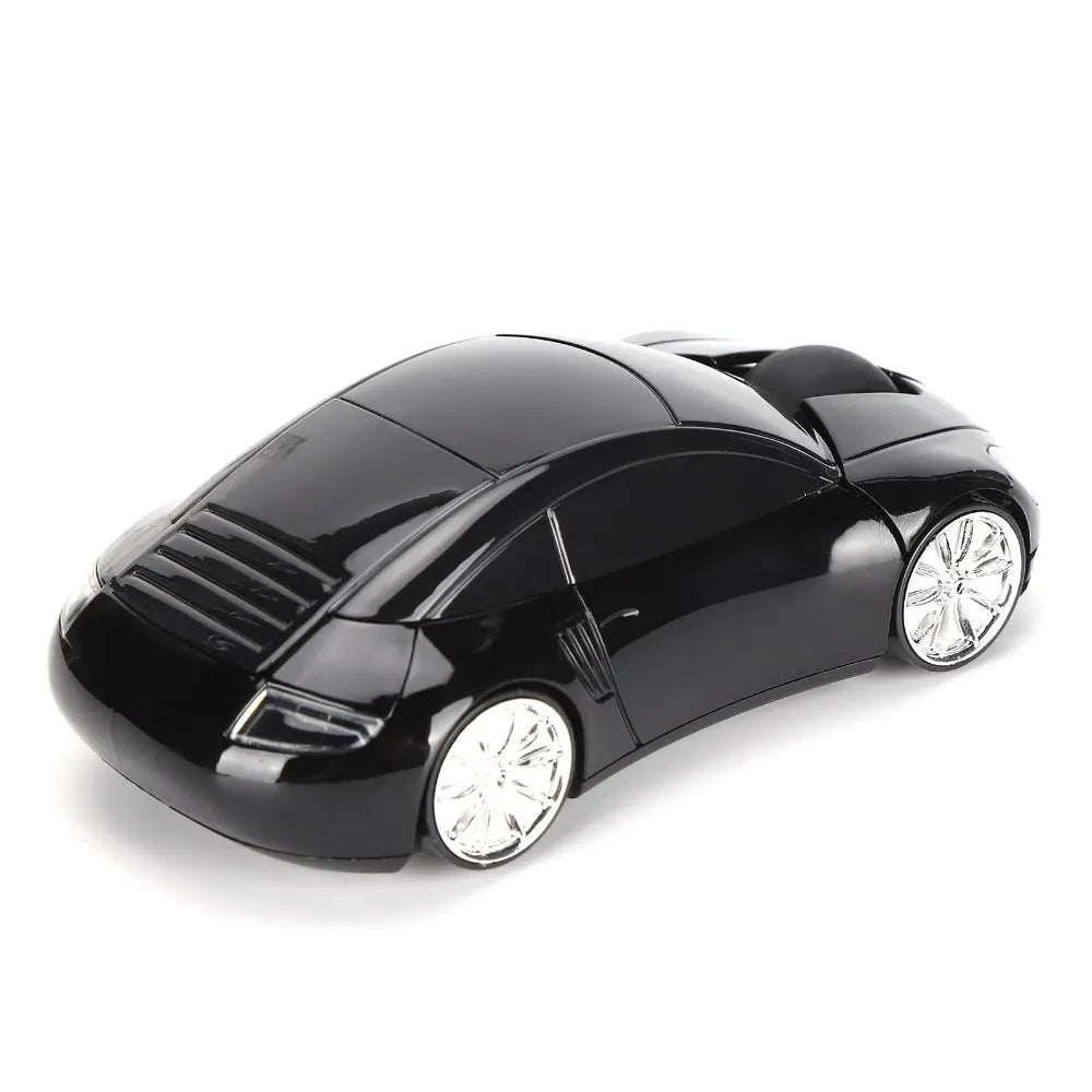 Funny 2.4G Car Shaped Mouse Blue/Red/Pink/Black LED Light Laptop Mouse Portable Optical Mouse Gaming Setup