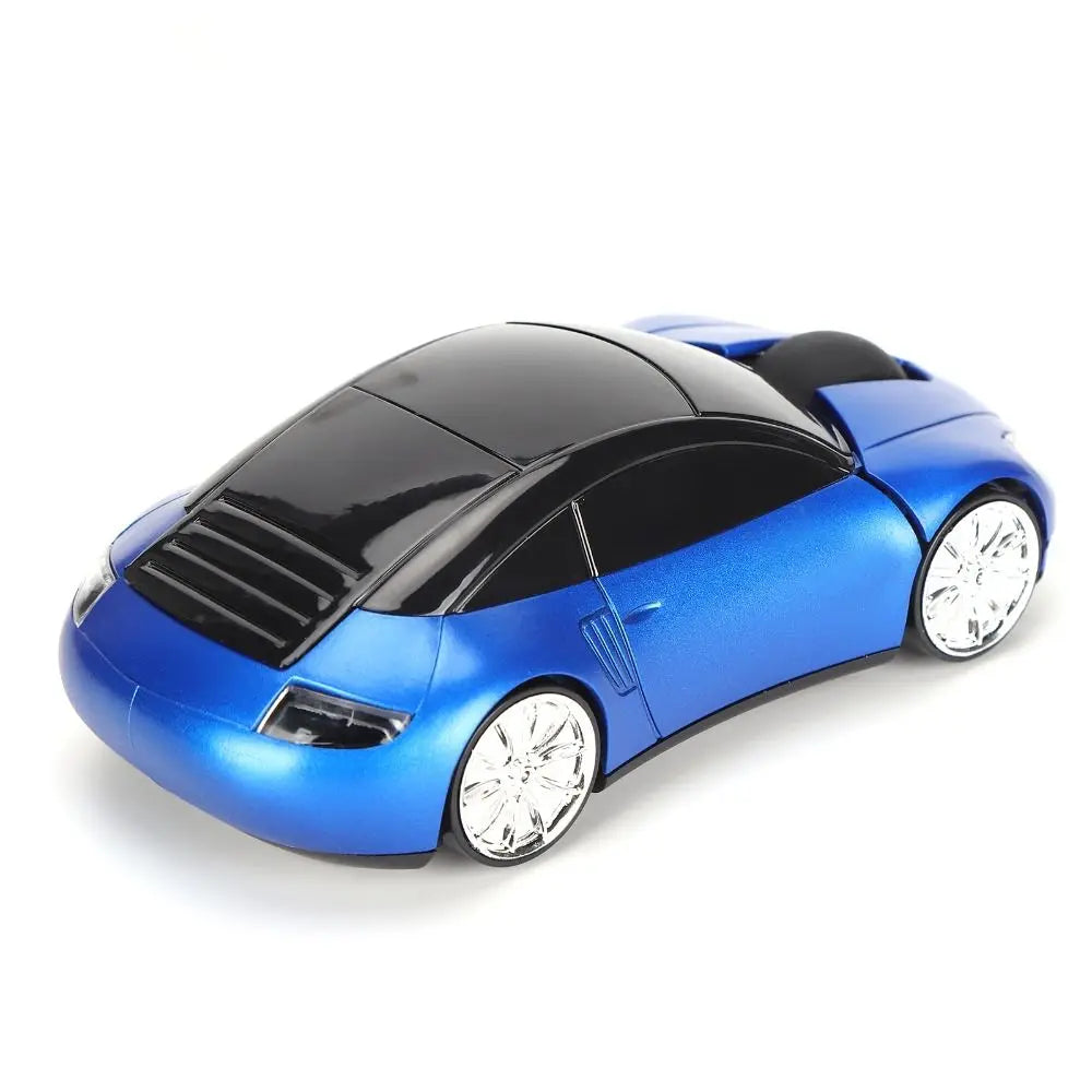Funny 2.4G Car Shaped Mouse Blue/Red/Pink/Black LED Light Laptop Mouse Portable Optical Mouse Gaming Setup